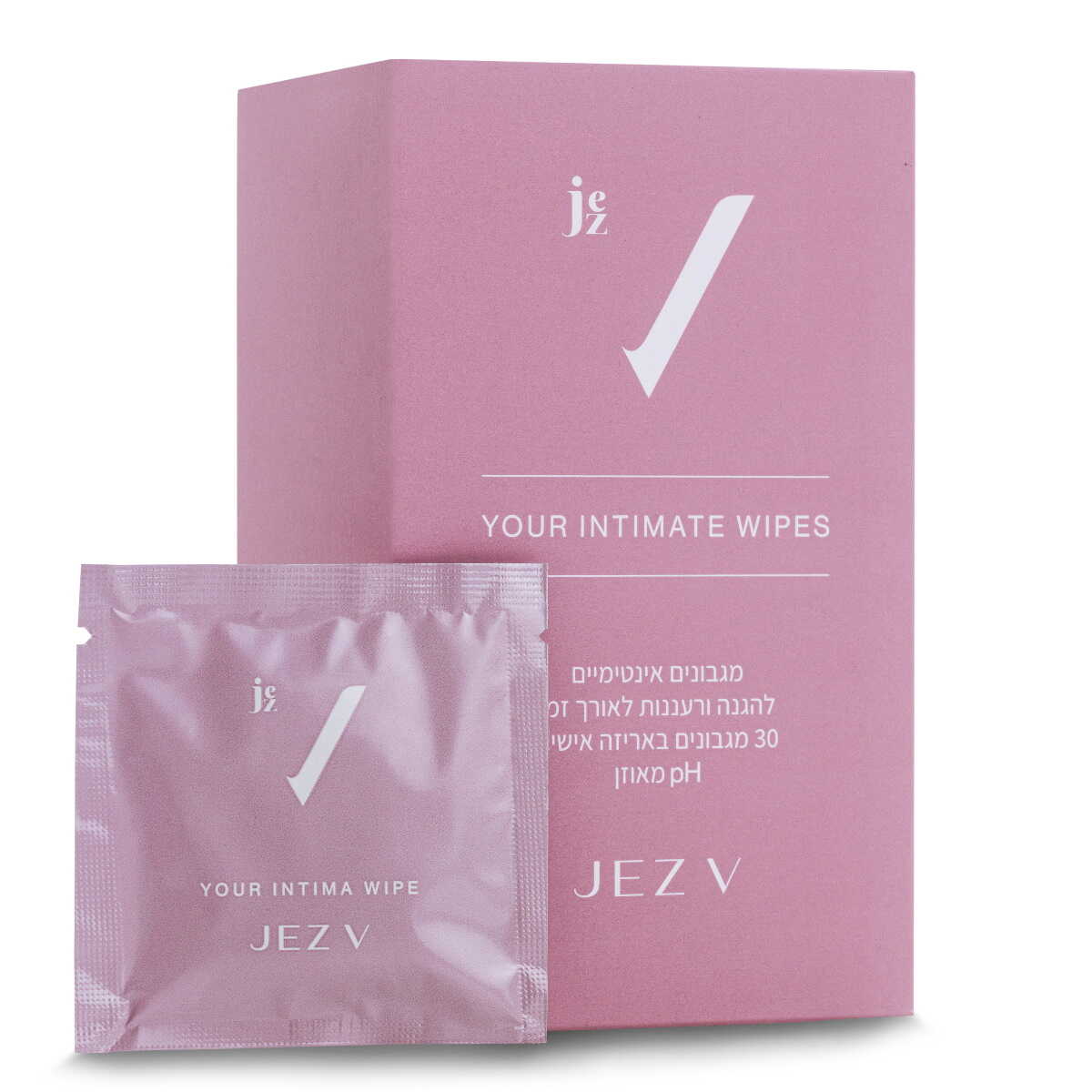jez-v-intimate-wipes-box-and-sachet.jpg מגבונים אינטימיים – תמונה 1