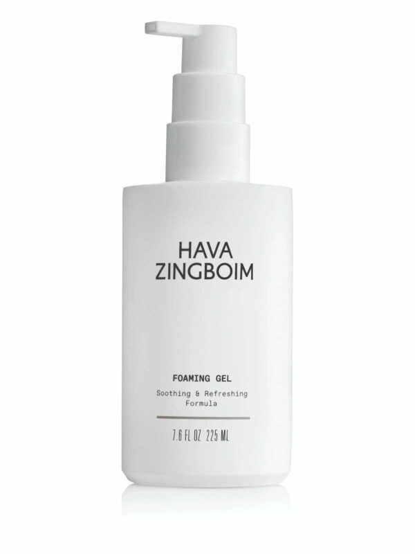 ג'ל ניקוי מקציף Foaming Gel של חוה זינגבוים באריזת 225 מ"ל