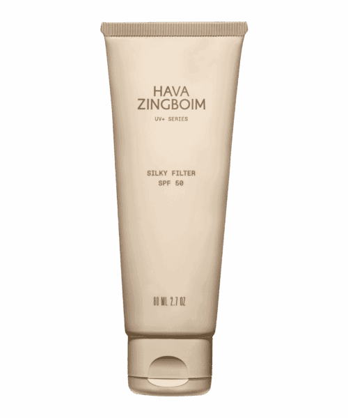 קרם הגנה פריימר שקוף חווה זינגבוים Silky Filter SPF 50