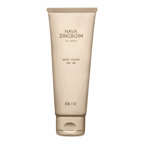 קרם הגנה פריימר שקוף חווה זינגבוים Silky Filter SPF 50