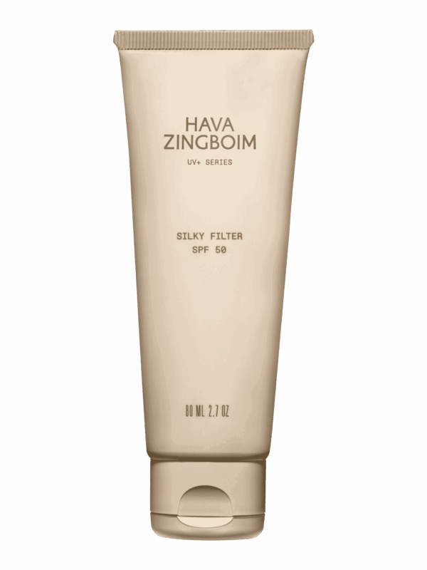 קרם הגנה פריימר שקוף חווה זינגבוים Silky Filter SPF 50
